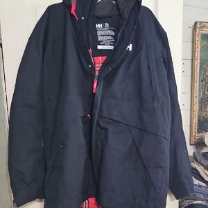 Helly Hansen Men's Navy Raincoat